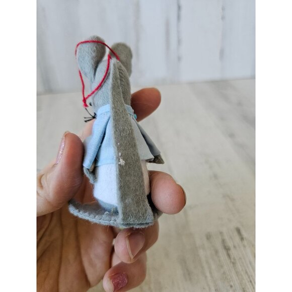 Vintage felt mice dentist Mexico Mexican decor mouse - Picture 13 of 14